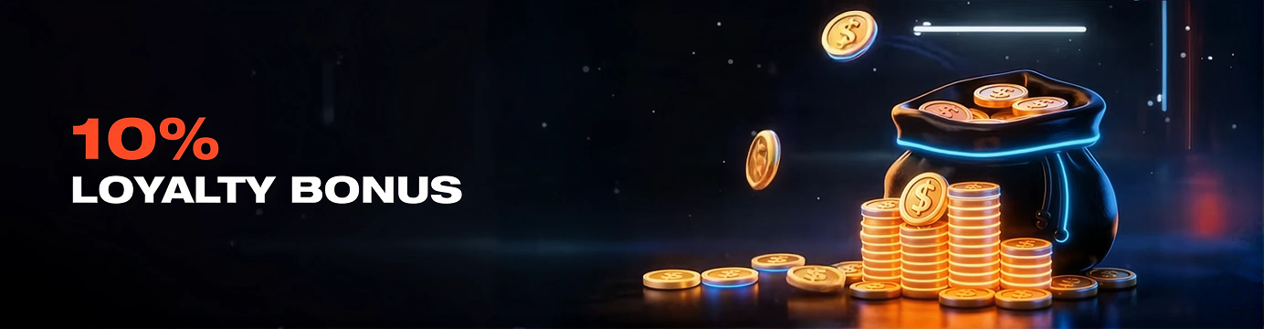 10% loyalty bonus
